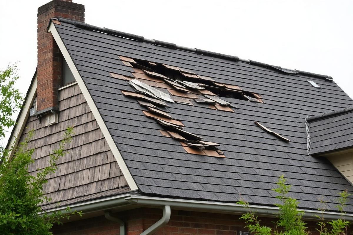 Before roof repair